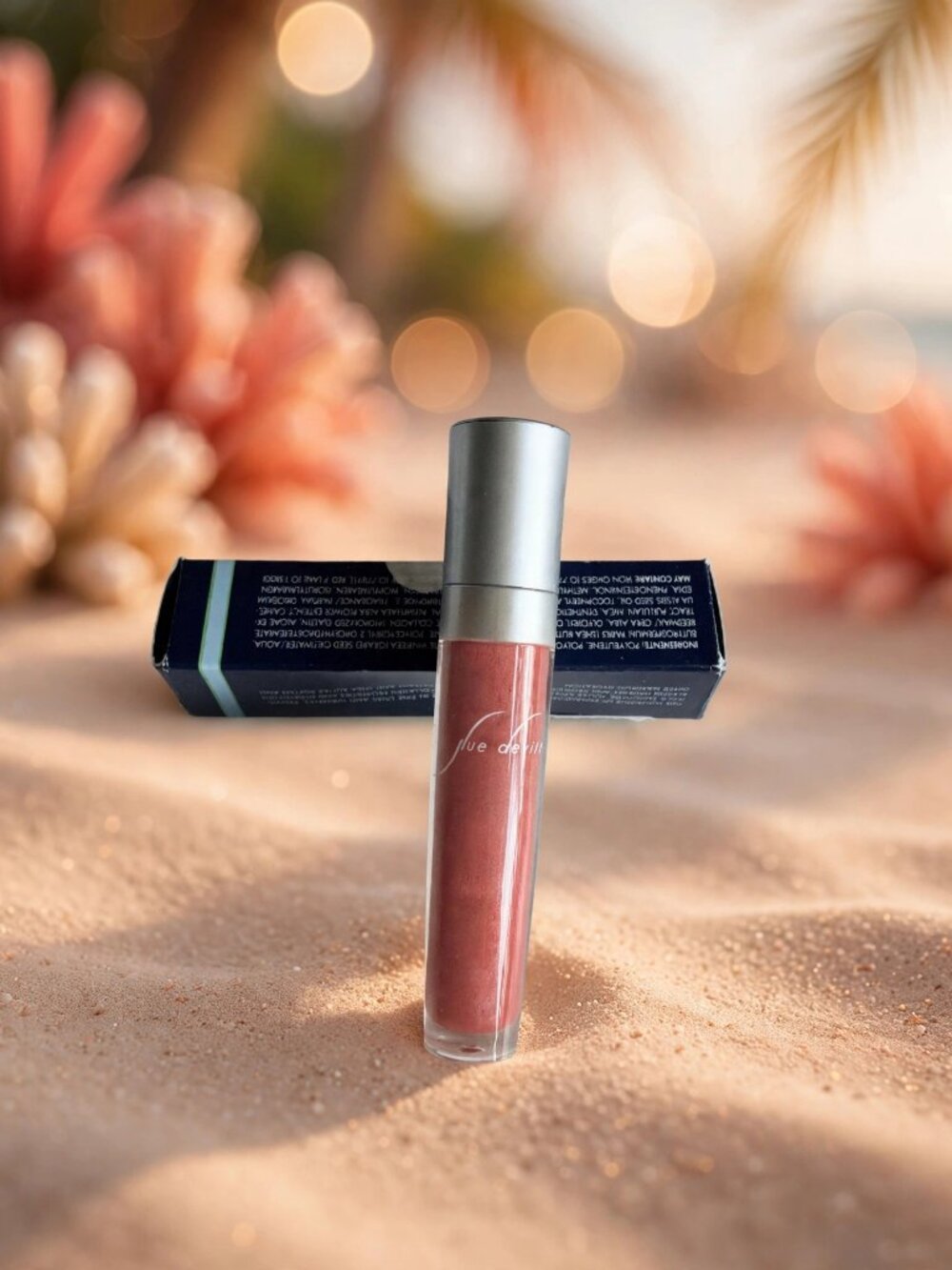 NEW Discontinued Sue Devitt Lip Enhancing Gloss CORAL SANDS RARE HTF